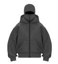 Double Hood Design Hooded Sweater - Hopecommerce