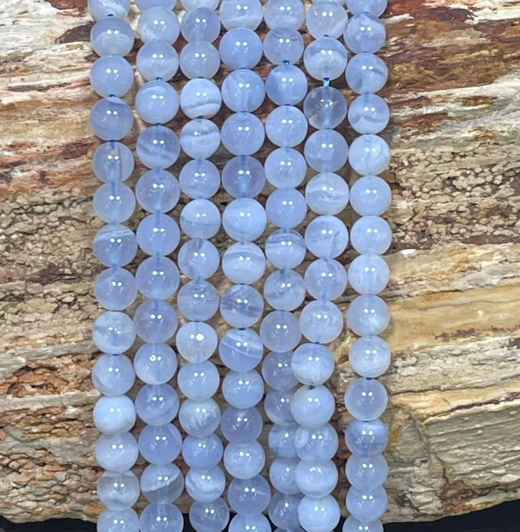 Blue Lace Agate Round - Hopecommerce