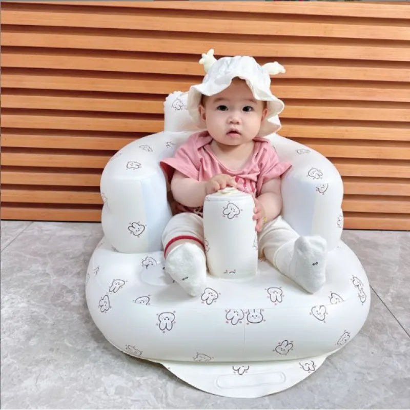 Inflatable Baby Chair for Dining & Bath - Hopecommerce