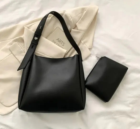 LEFTSIDE Fashion Leather Tote Bag - Hopecommerce