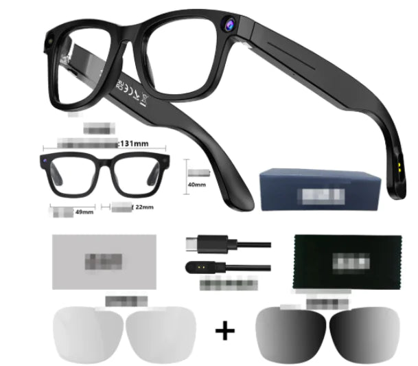 AI Camera Smart Glasses - Hopecommerce