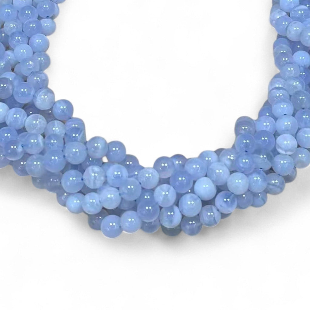 Blue Lace Agate Round - Hopecommerce