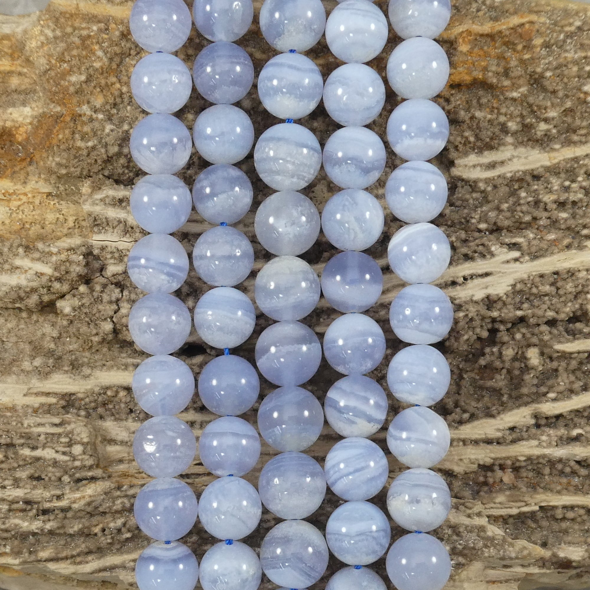 Blue Lace Agate Round - Hopecommerce