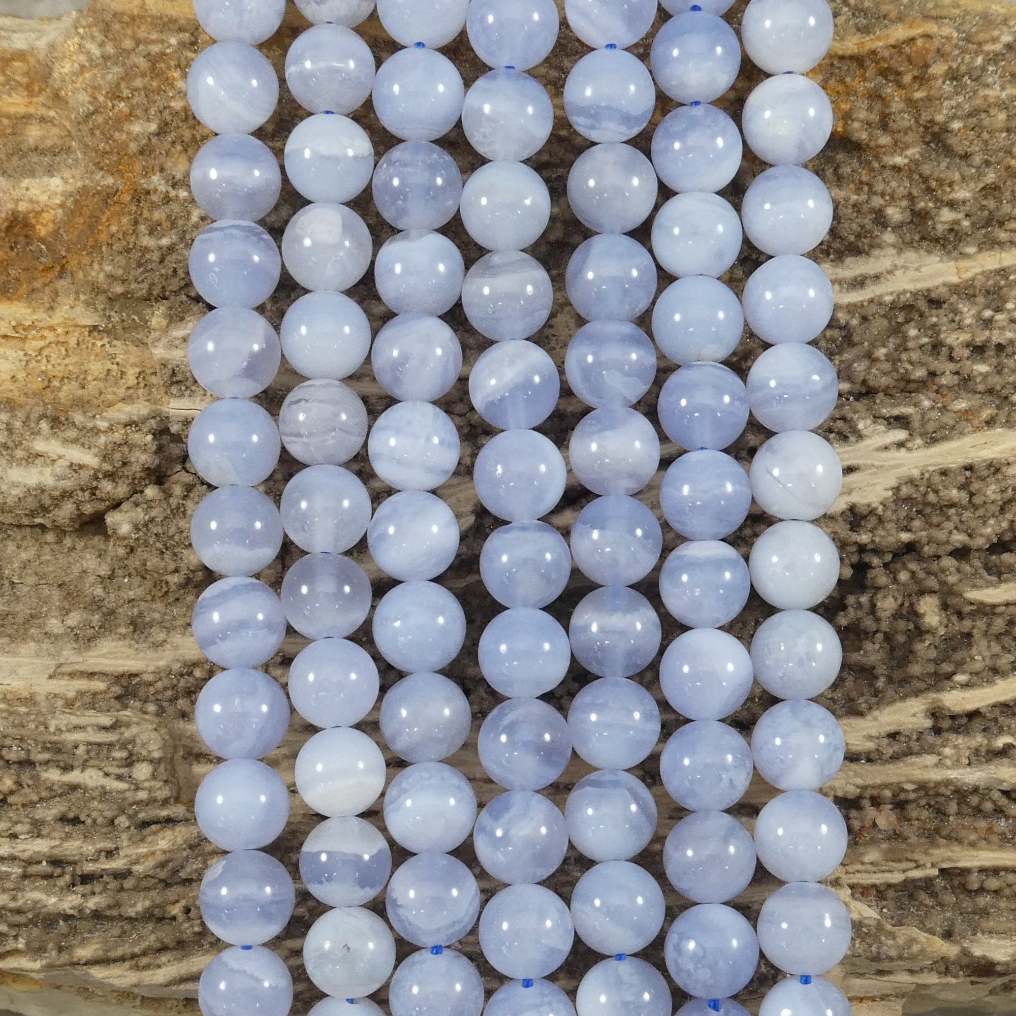 Blue Lace Agate Round - Hopecommerce