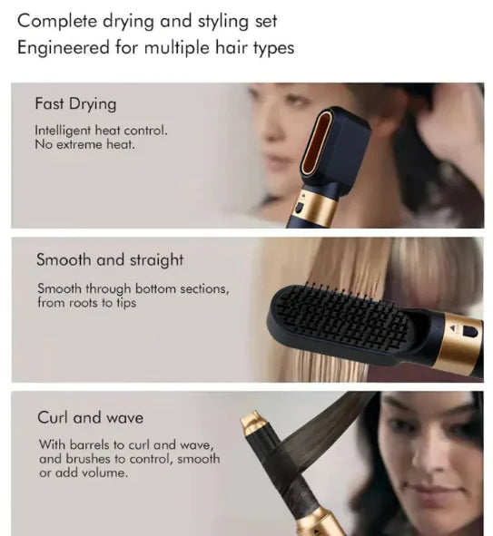 5-in-1 Multi Hair Styler & Curling Iron - Hopecommerce