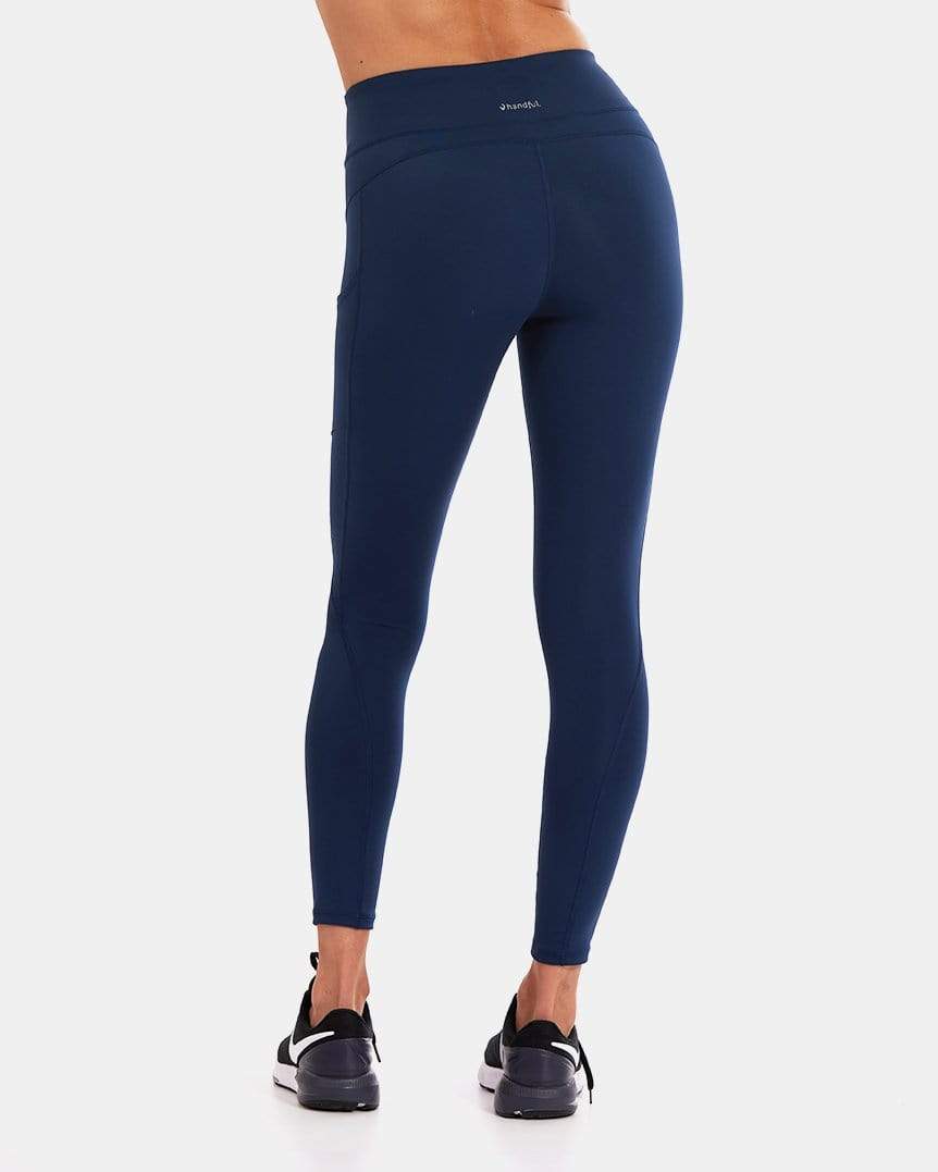 Wi-Thi Mid-Rise Pocketed Legging – Night Swim Navy - Hopecommerce