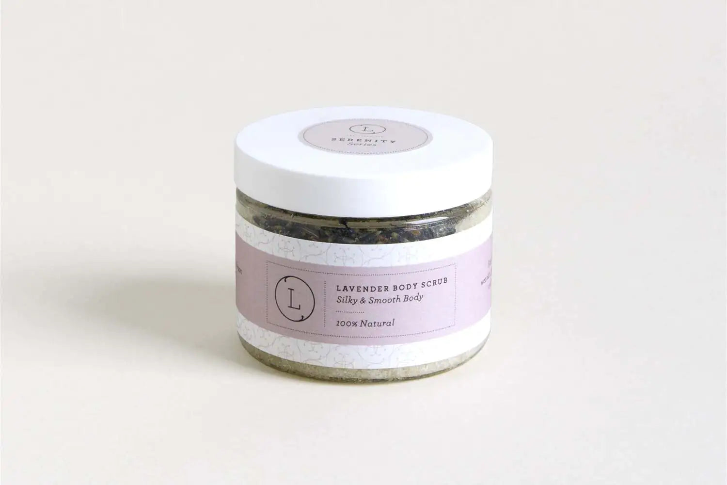 Lavender Body Scrub with CBD, Natural Body Salt Scrub (THC free) - Hopecommerce