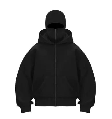 Double Hood Design Hooded Sweater - Hopecommerce