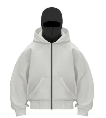 Double Hood Design Hooded Sweater - Hopecommerce