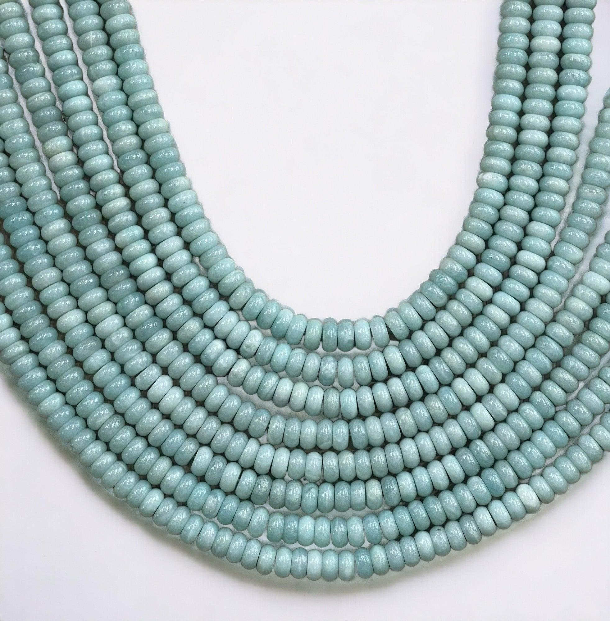 Amazonite Rondelle A Grade 10mm - Hopecommerce