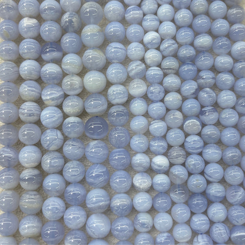 Blue Lace Agate Round - Hopecommerce