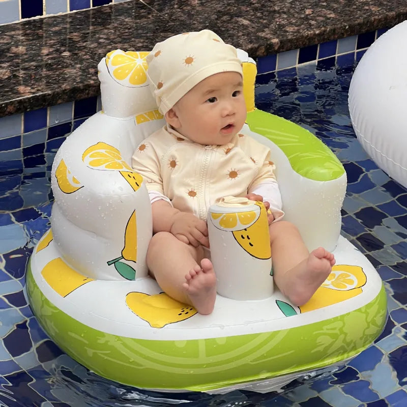 Inflatable Baby Chair for Dining & Bath - Hopecommerce